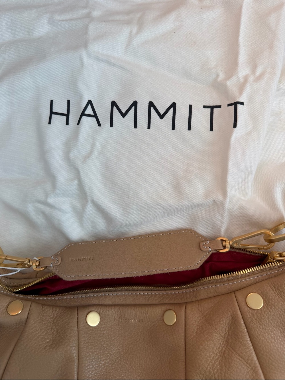 Hammitt Sand Beige Small Erica Convertible Bag - Picture 7 of 10